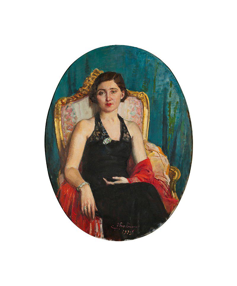 Fatma (Cimcoz) Barşal Portresi
